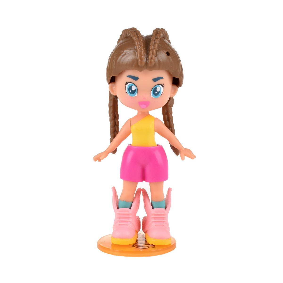 Muñeca 11 Cm Pinypon Top - Cafe